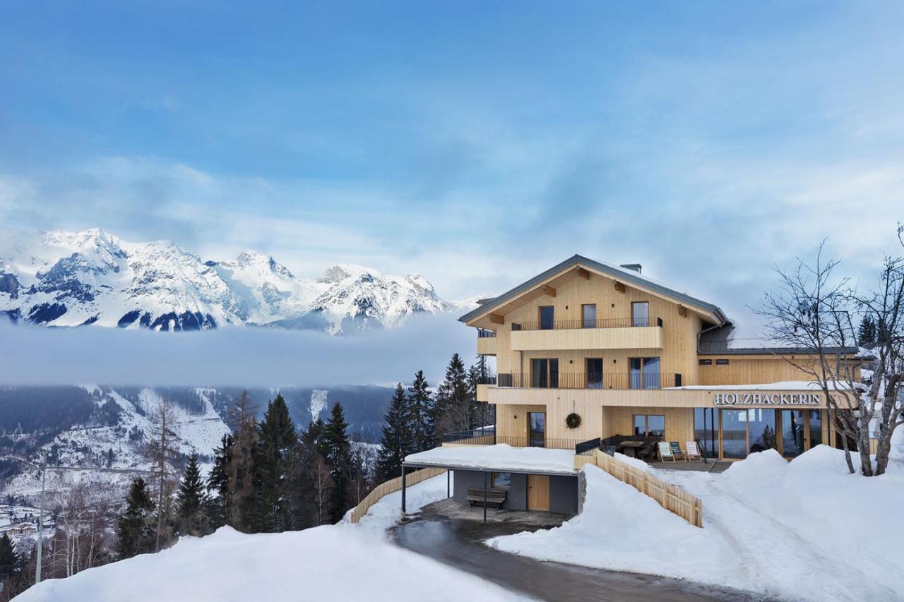 Aparthotel Holzhackerin - the charming Haus am Berg Schladming Exterior foto