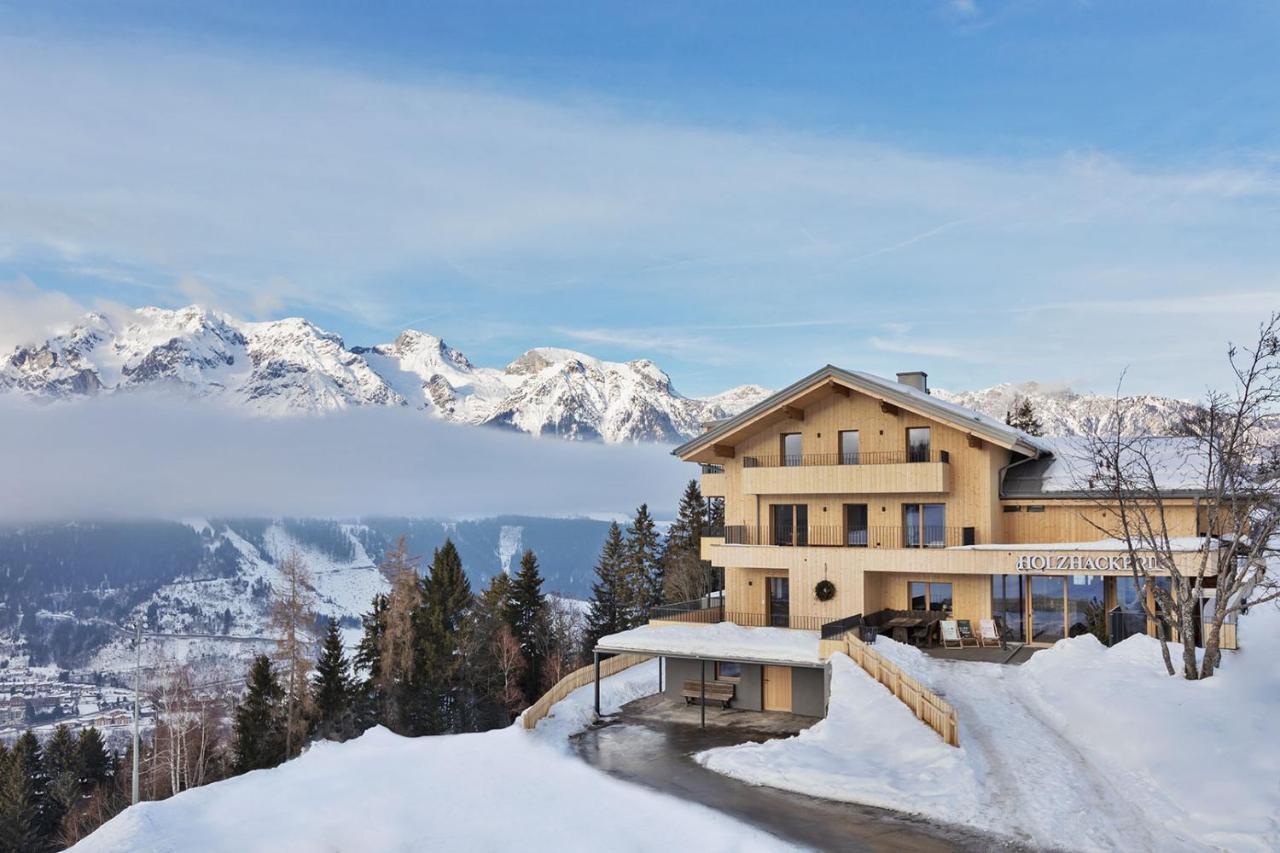 Aparthotel Holzhackerin - the charming Haus am Berg Schladming Exterior foto