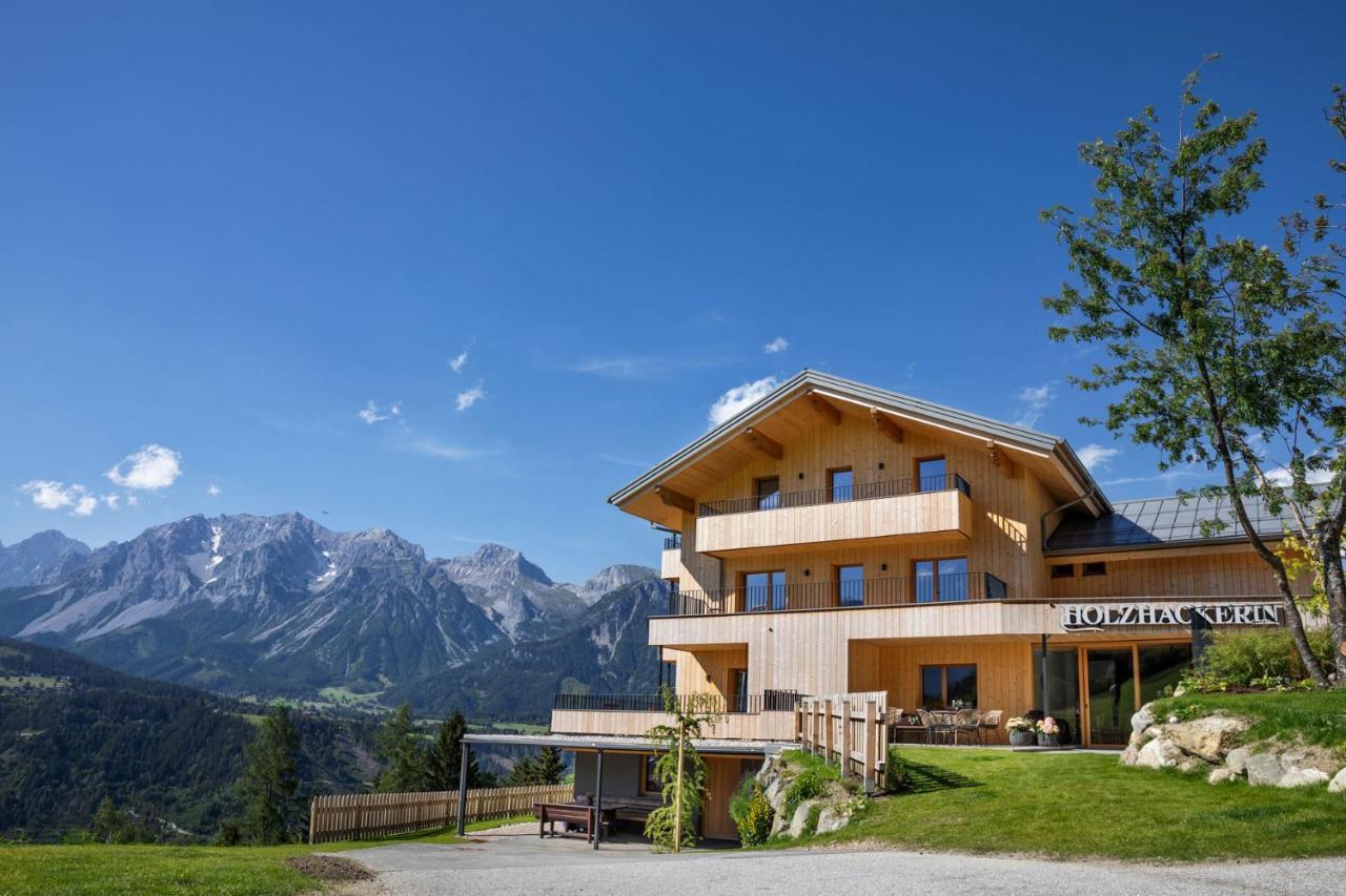 Aparthotel Holzhackerin - the charming Haus am Berg Schladming Exterior foto